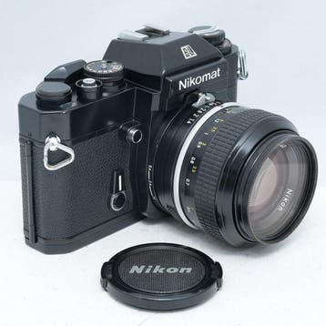 Nikon Nikomat EL black + Nikkor 1,4/50mm | Analoge camera, Nieuw
