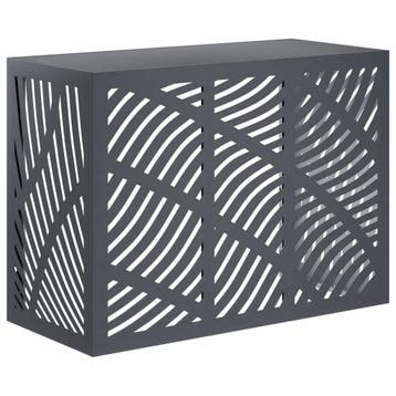 vidaXL Airconditioner hoes Antraciet 110 x 50 x 80 cm Staal, Verzenden, Nieuw