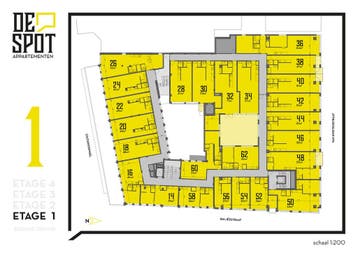 Appartement te huur in Leeuwarden - 49 m² - 1 kamer(s), Appartement, Leeuwarden, Friesland