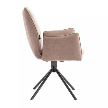 Tim Maloy 34  Taupe  Eetkamerstoel, Huis en Inrichting, Verzenden, Nieuw