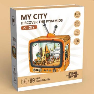 Modelbouw My City Houten Puzzel Pyramids - 89 Onderdelen..., Verzenden, Nieuw