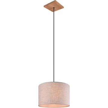 LED Hanglamp - Trion Elmo - E27 Fitting - 1-lichts - Rond -, Ophalen of Verzenden, Nieuw, Metaal, Overige fittingen