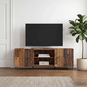 vidaXL TV-kast Oud hout 150 x 31 x 52 cm Bewerkt hout, Minder dan 50 cm, Verzenden, Nieuw, Minder dan 100 cm