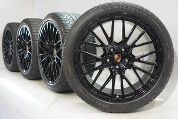 Porsche Cayenne Coupé 21 inch velgen Michelin Winterbanden O, Gebruikt, Velg(en), 21 inch, Winterbanden