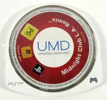PSP Midnight Club Remix UMD unboxed version, Nieuw
