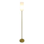 Moderne vloerlamp wit, Gaya, met schakelaar, Nieuw, Ophalen of Verzenden, Glas, Modern