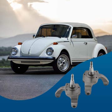 2.5 inch dropped spindle paar voor ball joint geschikt vo..., Verzenden, Nieuw, Volkswagen