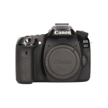 Canon EOS 80D met garantie, Ophalen of Verzenden, Gebruikt