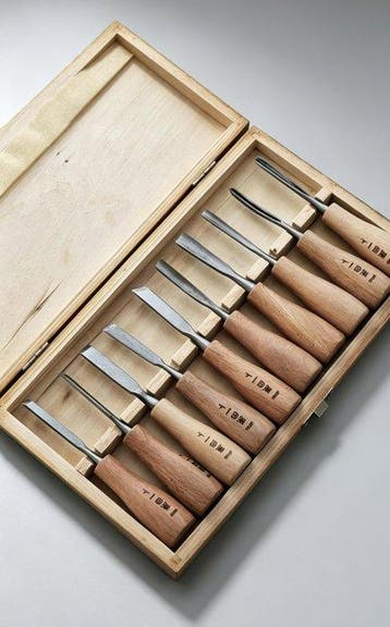 Ichibu Harada carving knife - Snijwerk Hout - Japan (Zonder
