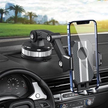 Telefoonhouder auto – Zuignap houder voor voorruit &, Ophalen of Verzenden, Nieuw