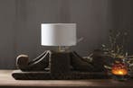 Aura Peeperkorn cilinder lampenkap Stucco 20 cm, Ophalen of Verzenden, Nieuw