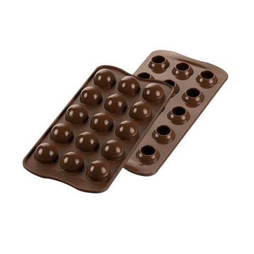 Silikomart Siliconen Bonbonvorm Bolletje (15x) Ø2,5cm, Verzenden, Nieuw