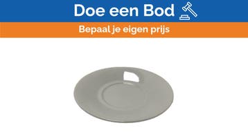 Bieden: Alessi White Porcelain Coaster by Alessandro Mendin, Ophalen of Verzenden, Nieuw