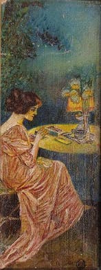 Frederick Childe Hassam (1859-1935), Seguace di - Lora del