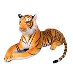 Decoratieve reuze knuffel tijger 110 cm lang, Verzenden, Nieuw, Overige typen