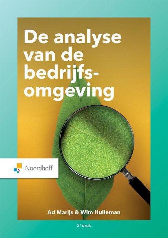 9789001291402 Analyse van de bedrijfsomgeving | Tweedehands, Boeken, Schoolboeken, Zo goed als nieuw, Verzenden