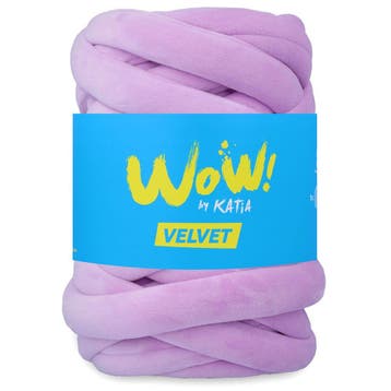 Katia WOW Velvet - 501 Donkerroze - Jumbo Chenille Garen v, Ophalen of Verzenden, Nieuw