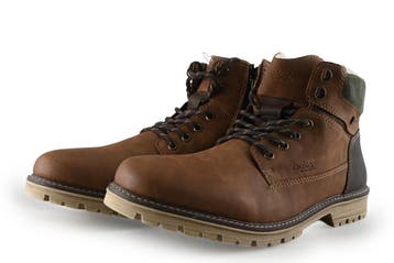 Rieker Veterboots in maat 43 Bruin, Kleding | Heren, Schoenen, Bruin, Verzenden, Boots, Zo goed als nieuw