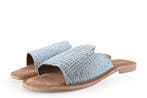 Lazamani Slippers in maat 42 Blauw, Kleding | Dames, Schoenen, Slippers, Lazamani, Zo goed als nieuw, Verzenden
