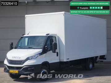 Iveco Daily 72C18 3.0L Automaat Bakwagen 1000KG Laadklep Luc, Automaat, Stof, Gebruikt, Euro 6