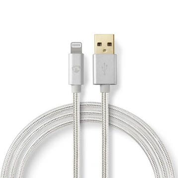 iPhone oplaadkabel | USB A  Lightning | 1 meter, Telecommunicatie, Mobiele telefoons | Toebehoren en Onderdelen, Verzenden, Nieuw
