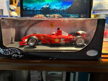 Hot Wheels 1:18 - Modelauto - Ferrari F2001, Nieuw