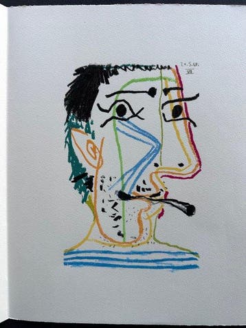 Pablo Picasso (1881-1973) - Le Gout du Bonheur