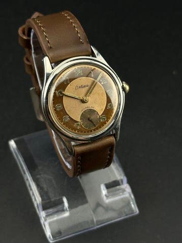 Certina - Bicolor Cub-Second Cal. Kurth Frères 320 - Zonder, Nieuw