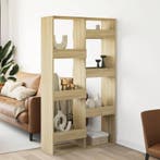 vidaXL Kamerscherm 100x33x175 cm bewerkt hout sonoma, Verzenden, Nieuw, Overige houtsoorten