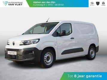 Peugeot e-Partner | Zakelijke Lease v.a. €455.92 pm, Automaat, Stof, Wit, Elektrisch