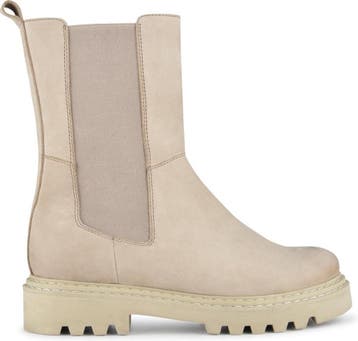 PS Poelman - Maat 40 - SATURNO Dames Chelsea Laarzen - Taupe, Verzenden, Nieuw
