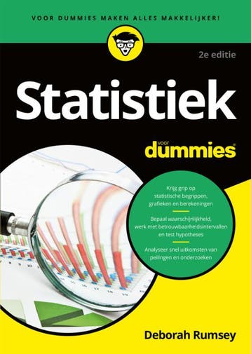 Statistiek voor Dummies / Voor Dummies - Deborah J. Rumsey, Verzenden, Zo goed als nieuw, Deborah J. Rumsey