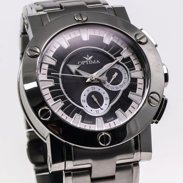 Optima - Swiss Made Chronograph - OSC266-SS-8 - Zonder, Sieraden, Tassen en Uiterlijk, Horloges | Heren, Nieuw