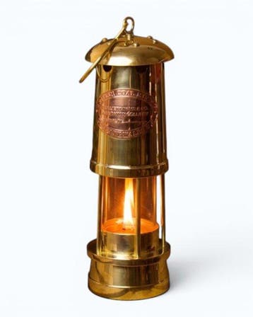 Lantaarn - Messing - olielamp