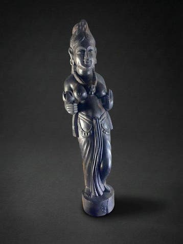 sculptuur, Celestial Maiden - 40 cm - Hout - 1970