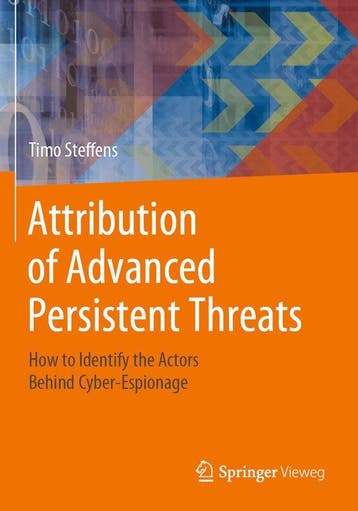 9783662613153 Attribution of Advanced Persistent Threats, Verzenden, Zo goed als nieuw, Timo Steffens
