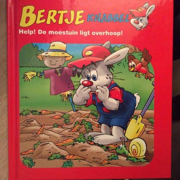 Bertje Knabbel deel 1 Help! De moestuin ligt overhoop, Verzenden, Zo goed als nieuw