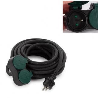 Verlengsnoer | Perel | 20 meter, Doe-het-zelf en Verbouw, Elektra en Kabels, Nieuw, Verzenden