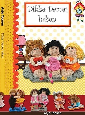 Dikke Dames Haken - Haakpret Anja Toonen - Digitaal Haakbo, Boeken, Ophalen of Verzenden, Nieuw