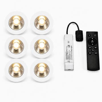 LED Dimbare keuken inbouwspots / kastspots / wandplank spots, Ophalen of Verzenden, Nieuw, Plafondspot of Wandspot, Led