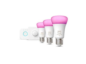 OP=OP Philips Hue Ambiance Starter Kit Bridge + 3x E27 +..., Ophalen of Verzenden, Nieuw