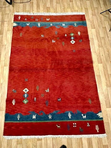 Nepal designer tapijt - Vloerkleed - 296 cm - 203 cm, Nieuw