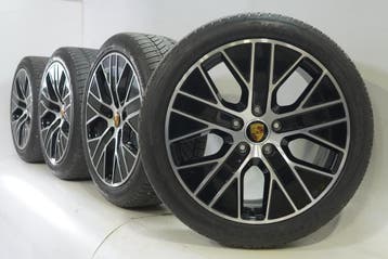 Porsche Taycan 4S S Turbo 20 inch velgen Goodyear Winterband, Auto-onderdelen, Gebruikt, Velg(en), 20 inch, Winterbanden