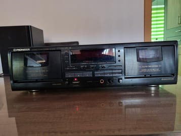 Pioneer - CT-W604RS Audiocassette deck, Nieuw