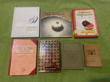 AA.VV. - Lot with 7 Italian cookbooks - 1960, Antiek en Kunst