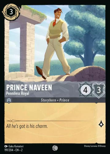 [191/204] - PRINCE NAVEEN - Penniless Royal ENG FOIL [M/NM], Verzenden, Nieuw