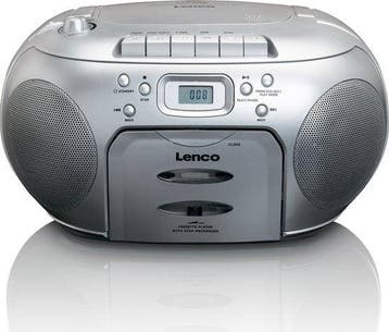 Draagbare Radio CD speler - FM Radio - Zilver - SCD-420SI -, Audio, Tv en Foto, Verzenden, Zo goed als nieuw