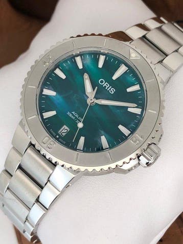 Oris - Aquis Date X Bracenet Automatic - Zonder minimumprijs, Sieraden, Tassen en Uiterlijk, Nieuw