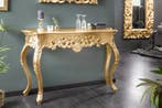 Elegante console VENICE 110 cm goud barok design dressoir, Huis en Inrichting, Tafels | Sidetables, Ophalen of Verzenden, Nieuw