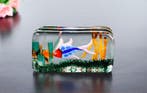 sculptuur, Murano Aquarium Glass Block - 12 cm - Muranoglas, Antiek en Kunst, Antiek | Glas en Kristal